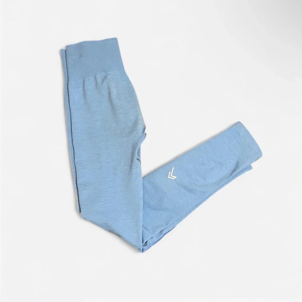 Women’s Oner Active Blue Marl Leggings Size S - Picture 2 of 5